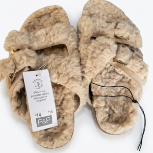 F&F Faux-Fur Sliders