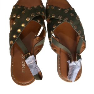 Findlay  Cross-Strap Slingback Sandals