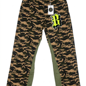 Patchwork Camo Utility Jeans