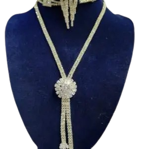 Diamond Plated Jewelry Set