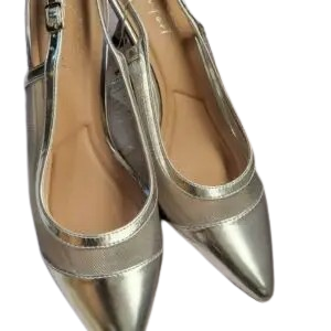New Look Comfort Silver Cover Heels